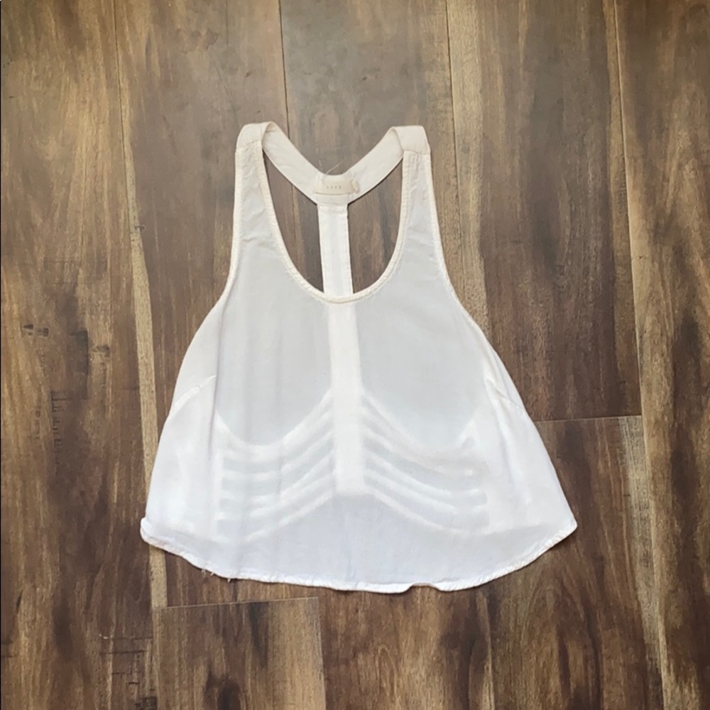 Ribbed open back crop top - BUY 3 GET 1 FREE $7 & Under